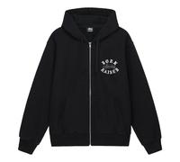 Stussy x Born X Raised Logo Zip Hoodie 'Black' 3973855 L