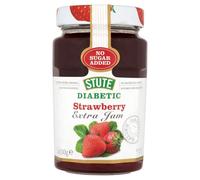 Stute No Added Sugar Diabetic Strawberry Jam 430g Pack of 2