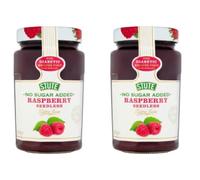 Stute No Sugar Added Raspberry Seedless Extra Jam, for Diabetic Recipes, Pack of 2