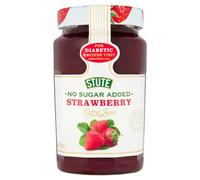 Stute No Sugar Added Strawberry Extra Jam 430g (Pack of 3)