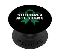 Stutterer Not Silent - Stuttering Awareness PopSockets Adhesive PopGrip