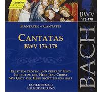 Stuttgart Bach Collegium - Bach: Cantatas, BWV 176-178 (Edition Bachakademie Vol 53) /Rilling