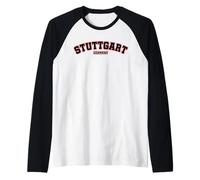 Stuttgart Germany Stuttgart Swabian City Raglan Baseball Tee