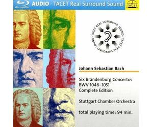 Stuttgarter Kammerorchester - J S Bach: Six Brandenberg Concertos [DVD AUDIO]