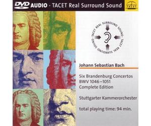Stuttgarter Kammerorchester - JS Bach: Six Brandenburg Concertos [DVD AUDIO]