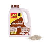 STV The Big Cheese Mole Scatter Granules 2.5Kg Natural Mole Repellent For Lawn And Garden Humane Pet Safe Covers 250M²