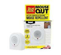 STV The Big Cheese Mouse Out Battery Powered Ultrasonic Mouse Repellent Pest Control Device
