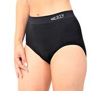 STV Womens Seamless High Waist Tummy Control Slimming Shapewear Black