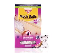 STV Zero In 30 Pack Fabric Protection Balls For Wardrobe Drawer Storage Freshness Odor Control Long Lasting Cloth Freshener