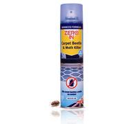STV Zero In Carpet Beetle And Moth Killer 300Ml Spray Kills Larvae And Moths Long Lasting Protection Up To 3 Months Uk