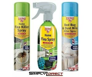 STV Zero In Home Flea Bed Bug Killer Treatment Spray