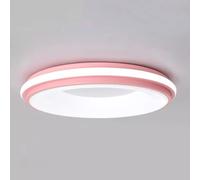STVDEDG LED Macaron Metal Close to Ceiling Light Nordic Design Rectangular Simple Ceiling Lamp Super Bright Interior Decoration Light Fixtures for Living Room Dining Room Study Bedroom Corridor