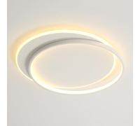 STVDEDG LED PostModern with Remote Control Ceiling Light Easy to Install Round Flat Ceiling Lamp Minimalist Side Emitting Design Lighting Fixture for Kitchen, Hallway, Laundry Room, Entrance