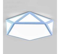 STVDEDG Nordic Diamond Geometric Hollow Ceiling Lamp Flat Modern 5000K Daylight White Ceiling Light Easy to Install LED PostModern Lighting Fixture for Kitchen Hallway Porch Living Room Bedroom