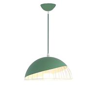 STVDEDG Semi Circular Nordic Pendant Lamp Creative Macaron E27 Screw Hanging Lights Personality Dome Ceiling Lighting Fixture Modern Adjustable Chandelier Shade for Kitchen Islands,Bedrooms,Entryways