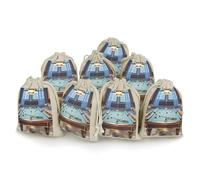STVNKML 8-Pack Billiard Drawstring Gift Bags Cotton Linen Party Favors Bags for Decorated Event Favors