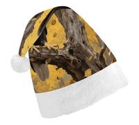 STVNKML American Bald Eagle Santa Hat for Adults Christmas Hat Xmas Santa Hats Cap for Costumes Holiday Party Supplies