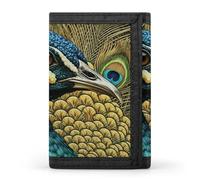 STVNKML Animal Patterns Slim Wallets for Men Money Clip Card Holder Wallet Men's Trifold Wallet And Coin Pocket, Animal Patterns, One Size, Modern