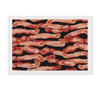 STVNKML Bacon Pattern 5D Diamond Painting Kit for Adults 8"x12" DIY Diamond Art Kits for Beginners, DIY Full Drill Gem Art Kits Creative Home Decor Craft Gift