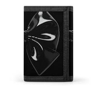 STVNKML Black Bow Wallet Men's Trifold Wallet And Coin Pocket Slim Card Holder Wallet for Men Money Clip