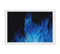 STVNKML Blue Flame 5D Diamond Painting Kit for Adults