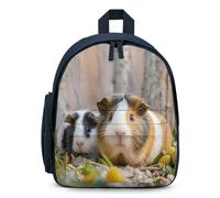 STVNKML Cute GuineaPig Backpack 12.6 Inch Casual Daypack with Multi-Pockets BookBag for Daily Essentials, Blue, One Size