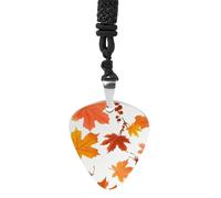 STVNKML Guitar Pick Holder Necklace - Cute Penguins Stainless Steel Music Pendant with Adjustable 60cm Cord, Functional Jewelry for Guitarists & Music Lovers, Unisex Hip Hop Punk Accessory, One Size