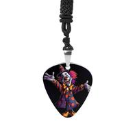 STVNKML Guitar Pick Holder Necklace - Cute Penguins Stainless Steel Music Pendant with Adjustable 60cm Cord, Functional Jewelry for Guitarists & Music Lovers, Unisex Hip Hop Punk Accessory, One Size