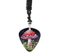 STVNKML Guitar Pick Holder Necklace - Funny Dog in Bathtub Stainless Steel Music Pendant with Adjustable 60cm Cord, Functional Jewelry for Guitarists & Music Lovers, Unisex Hip Hop Punk Accessory, One