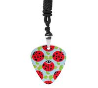 STVNKML Guitar Pick Holder Necklace - Psychedelic Sea Turtle Stainless Steel Music Pendant with Adjustable 60cm Cord, Functional Jewelry for Guitarists & Music Lovers, Unisex Hip Hop Punk Accessory