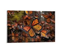 STVNKML Monarch Butterflies Wall Art for Living Room Boho Decor