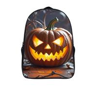 STVNKML Mystical Power Pumpkin Backpack, Laptop Backpack for Men, 16 Inch Travel Hiking Daypack, Casual Backpacks, Mystical Power Pumpkin, 40x28x16cm, Travel Backpacks