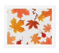 STVNKML Paint by Numbers Kit for Adults Beginners, DIY Adult Paint by Number Kits on Canvas, Autumn Maple Leaves Digital Oil Number Painting Kits for Home Decor Gift 40x50cm