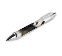 STVNKML Panda Stars Ball Point Pen Retractable Black Ink Ballpoint Pens with Super Soft Grip Medium Point Office Pens 1 PCS