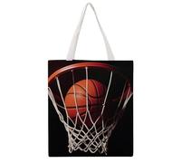 STVNKML Parisian Dachshund Canvas Tote Bag for Women - Cute Stylish Shoulder Bag, Reusable Shopping Bags for Daily, Basketball, 38x41cm