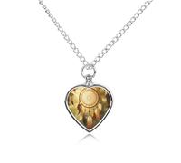 STVNKML Pet Cremation Jewelry - Dream Catcher Heart Shaped Urn Necklace for Dog/Cat Ashes, Memorial Keepsake Pendant with Funnel & Gift Jewelry
