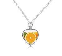 STVNKML Pet Cremation Jewelry - Magnificent View in Banff Heart Shaped Urn Necklace for Dog/Cat Ashes, Memorial Keepsake Pendant with Funnel & Gift Jewelry, One Size, Zinc, No Gemstone