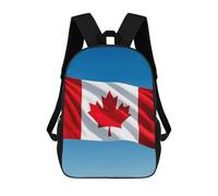 STVNKML Retro Canada Flag Backpack Laptop Backpacks for Men Travel Hiking Daypack Casual Back Pack