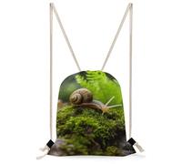 STVNKML Snail Crawling Drawstring Backpack Sport Gym Bags Yoga Shopping Travel Casual Daypacks for Women Men