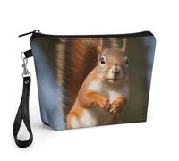 STVNKML Squirrel Funny Animal Travel Makeup Bag Large Capacity Toiletry Bag