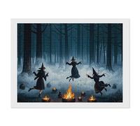STVNKML The Witch of The Forest 5D Diamond Painting Kit for Adults 12"x16" DIY Diamond Art Kits for Beginners, DIY Full Drill Gem Art Kits Creative Home Decor Craft Gift
