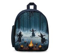 STVNKML The Witch of The Forest Backpack - 12.6 Inch Casual Daypack with Multi-Pockets BookBag for Daily Essentials, Blue, One size