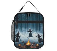 STVNKML The Witch of The Forest Insulated Lunch Bag for Work - Leakproof Lunch Tote with Removable Clasp, Large Capacity Cooler Bag for Office, Picnic & Camping