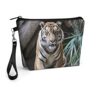 STVNKML Tiger in The Zoo Travel Makeup Bag Large Capacity Toiletry Bag