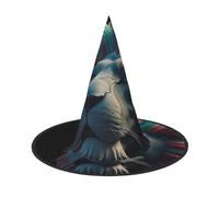 STVYUKL Abstract 3d Art Lion Halloween Witch Hats 1, Witches Hat Mens Womens Floating Hats Costume Accessories Indoor Outdoor Halloween Decorations For Porch Yard Indoor Outdoor Decor Party Supplies