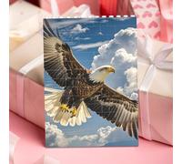 STVYUKL an Eagle Building Block Puzzle Personalized Building Bricks for Adults Square Shaped Block Puzzle Building Family Keepsake DIY Brick Block Puzzles Valentine's Day Gifts