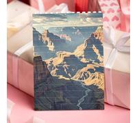 STVYUKL Grand Canyon Arizona Building Block Puzzle Personalized Building Bricks for Adults Square Shaped Block Puzzle Building Family Keepsake DIY Brick Block Puzzles Valentine's Day Gifts