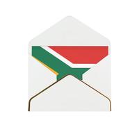 STVYUKL Greeting Card with White Envelopes, Thinking of You Card South Africa flag Happy Birthday Wedding Invitation Blank Note Cards for All Occasions 4x6