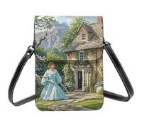 STVYUKL Small Crossbody Bags For Women, British Country Style Cell Phone Purse Pu Leather Wallet Bag With Shoulder Strap