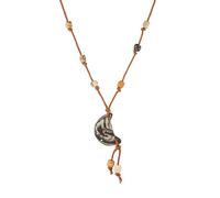 STWTR Bohemian Beaded Necklace Pendant for Women Men Retro Colorful Ceramic Pendant Handmade Ethnic Tribe Boho Jewelry Gift, Standard, Ceramic, No Gemstone